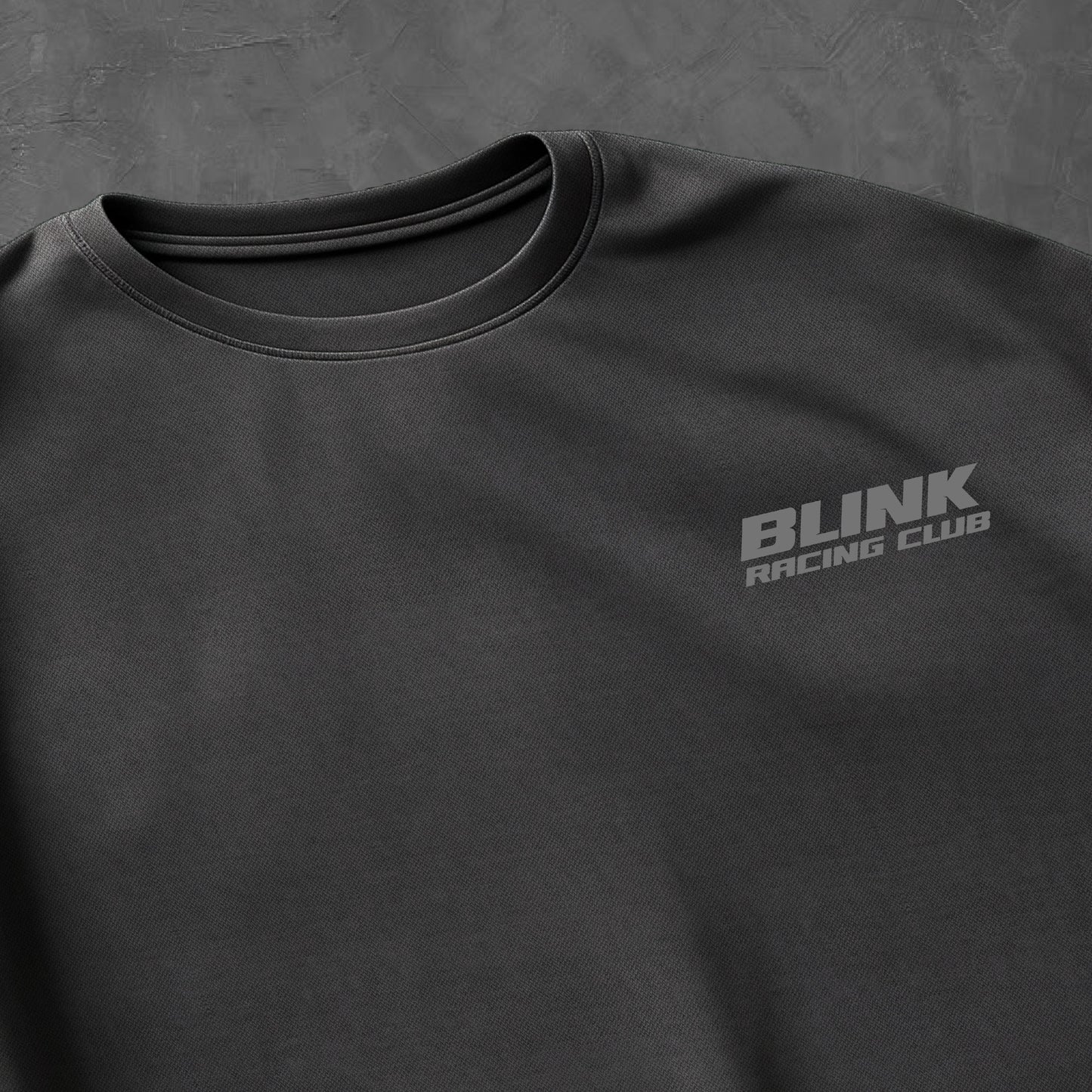 OVERSIZED TEE // BLACK ON BLACK