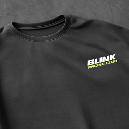 OVERSIZED TEE // SHIFT LIME GREEN PRINT